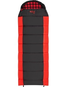 NC2003 BLACK-RED SLEEPING BAG NILS CAMP