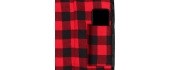 NC2003 BLACK-RED SLEEPING BAG NILS CAMP