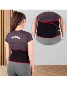 Neoprene Belt inSPORTline Swaist - Red