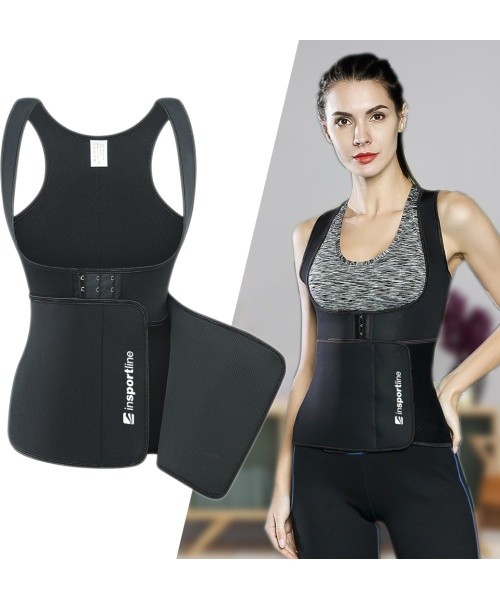 Fitness Corset inSPORTline Corbeam - Black