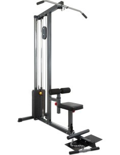 PowerMark 660LR Lat/Low Row Machine with WS210 Weight Stack