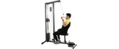 PowerMark 660LR Lat/Low Row Machine with WS210 Weight Stack