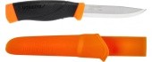 Nuga Morakniv Companion F Heavy Duty, süsinikteras, oranž
