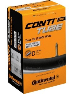 Continental Tour Wide D40 28" Bicycle Tube (47/62-622)