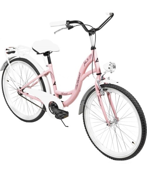 Jalgratas AZIMUT Julie 24" 2025 pink-white