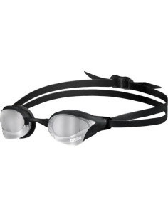 Mirror Swimming Goggles Arena Cobra Core Swipe, Silver-Black