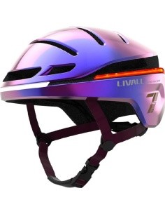 Nutikas kiiver Livall EVO21, suurus M, lilla