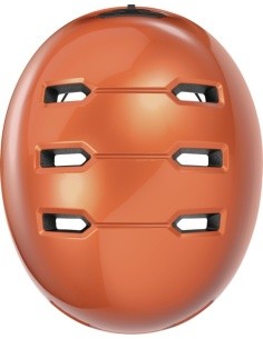 Šalmas Abus Skurb Kid goldfish orange