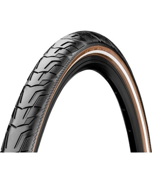 Bicycle tyre 28" Continental Ride City 42-622 black/brown reflex