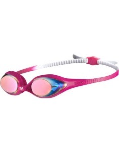 Swimming Goggles Arena Spider Mirror Jr, Pink