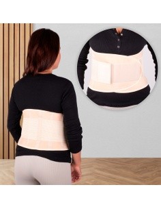 Neoprene Belt inSPORTline Waistrim - Beige 