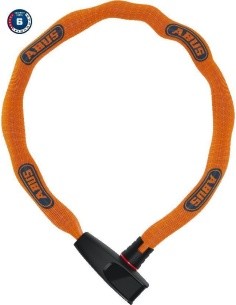 Lock Abus 6806K/85 NEON orange (square chain)