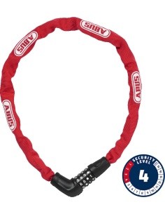 Abus Steel-O-Chain 5805C/75 red lock