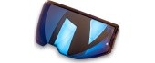 Replacement Visor for W-TEC Sabron Helmet - Blue