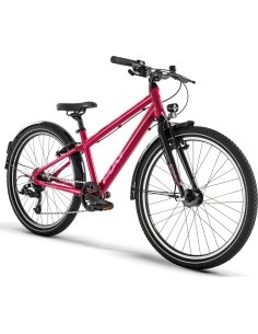 PUKY Cyke 24-8 Alu Active Bike, berry/black