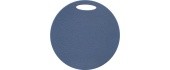 Round Sit Mat Yate, 2-layer, Diameter 35cm, Blue/Pink