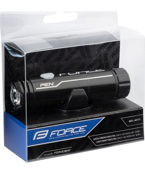 Esilaturn FORCE Pen 200lm 1LED USB (must)