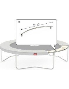 Favorit - ülemine toru Toprail Welded 200 (102 cm)