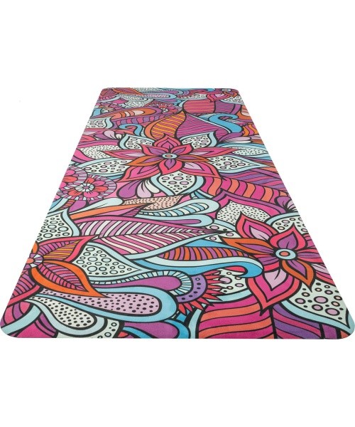 Yoga Mat Yate, Natural Rubber, 1mm, Red 