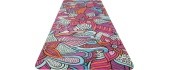 Yoga Mat Yate, Natural Rubber, 1mm, Red 