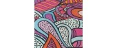 Yoga Mat Yate, Natural Rubber, 1mm, Red 