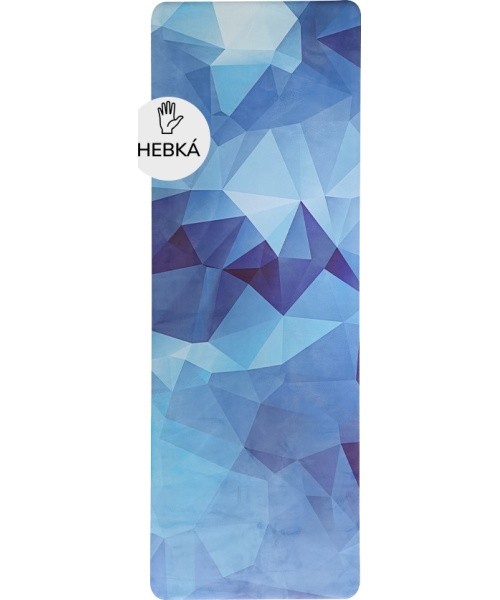 Yoga Mat Yate, Natural Rubber, 1mm, Blue Crystal 