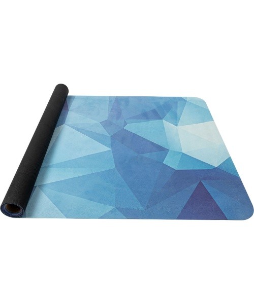 Yoga Mat Yate, Natural Rubber, 1mm, Blue Crystal 