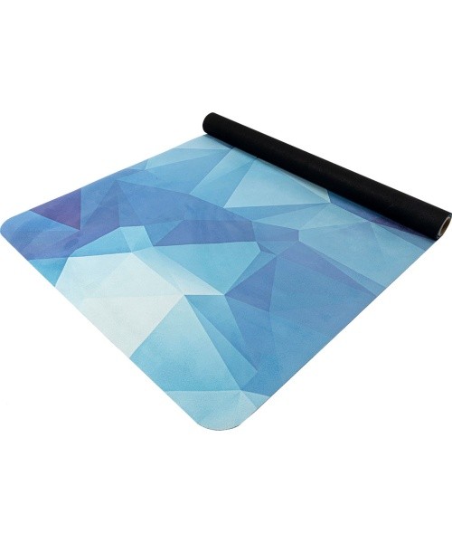 Yoga Mat Yate, Natural Rubber, 1mm, Blue Crystal 