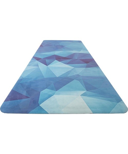 Yoga Mat Yate, Natural Rubber, 1mm, Blue Crystal 