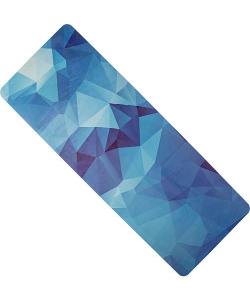 Yoga Mat Yate, Natural Rubber, 1mm, Blue Crystal 