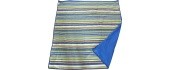 Pikniku tekk Cattara Spring sinine triibuline 150x150 cm