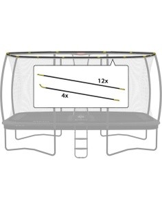 Ultim Safety Net DLX XL - Set Tent Tubes 500