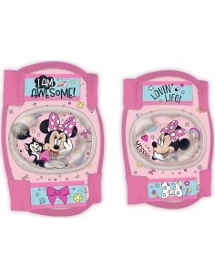 Laste põlve- ja küünarnukikaitsmed MINNIE (roosa)