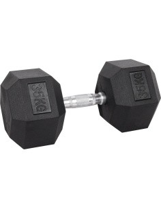Hex Dumbbell inSPORTline Hexsteel 35 kg