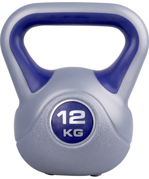 Cement-Filled Vinyl Kettlebell inSPORTline 12 kg