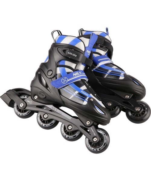 NH18366A 2IN1 IN-LINE SKATES/HOCKEY ICE SKATES - White/Pink