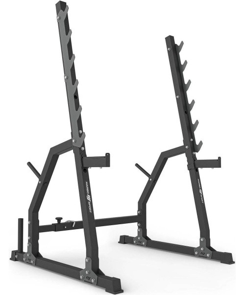 Set MS36_2.0 | Double-sided adjustable training bench + gantry stands + prayer bar + press + lift - Marbo Sport