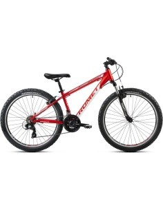 Jalgratas Romet Rambler R6.1 2025 pun-valge-hall