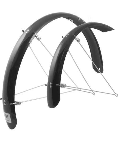 Poritiivad FORCE Aluflex 26" tugivarrastega (PET plast, mustad)