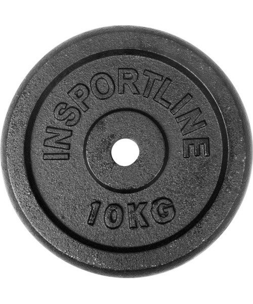 Raskustega kangikomplekt inSPORTline Castblack 120 cm/30 mm 45 kg