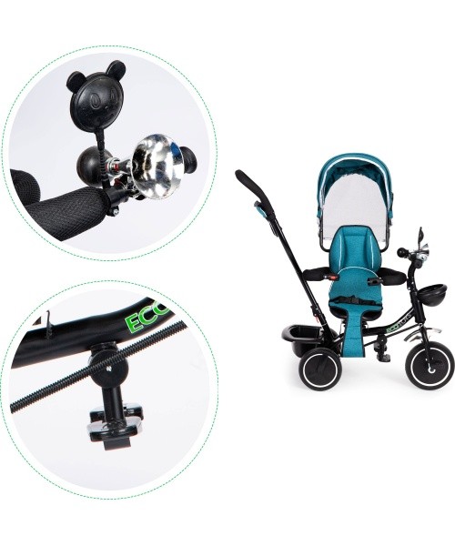 Tricycle tricycle swivel seat Blue