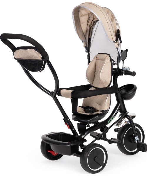 Tricycle tricycle swivel seat Beige ECOTOYS