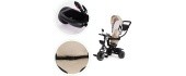 Tricycle tricycle swivel seat Beige ECOTOYS