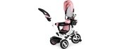 Tricycle rotating canopy durable rubber wheels ECOTOYS