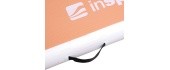 Inflatable Exercise Mat inSPORTline Airstunt 300 x 100 x 10 cm Mocha Mousse w/ Hand Pump