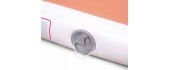 Inflatable Exercise Mat inSPORTline Airstunt 300 x 100 x 10 cm Mocha Mousse w/ Hand Pump
