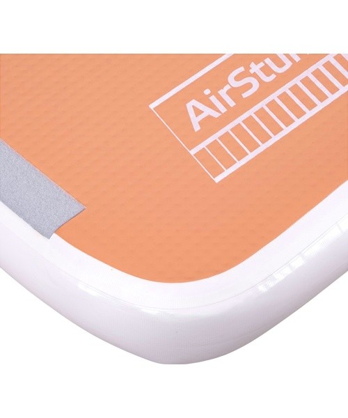 Inflatable Exercise Mat inSPORTline Airstunt 300 x 100 x 10 cm Mocha Mousse w/ Electric Pump