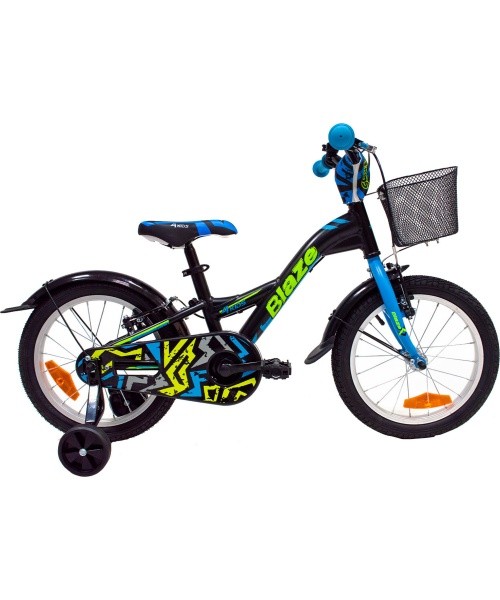 4KIDS Blaze 16" suurus 10" (25,5 cm) (alumiinium, must)