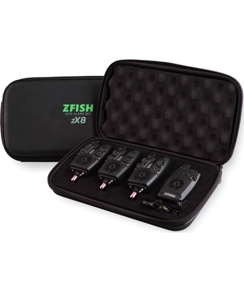 ZFISH Bite Alarm Set Zx8 3+1