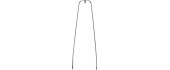 Mudguard kinnitus Mudguard Biketex, 38cm